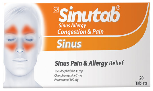 Sinutab Sinus Allergy Congestion And Pain  tablets