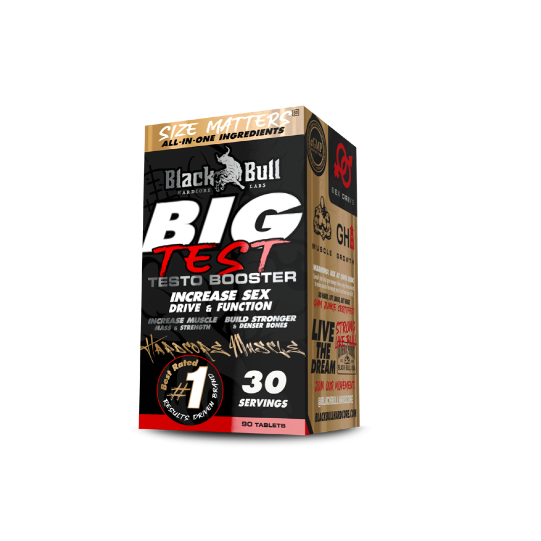Blackbull Big Test Testosterone Booster Tablets 90's