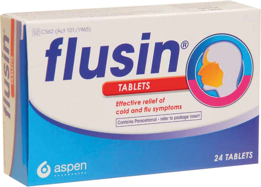 FLUSIN TABLETS 24's