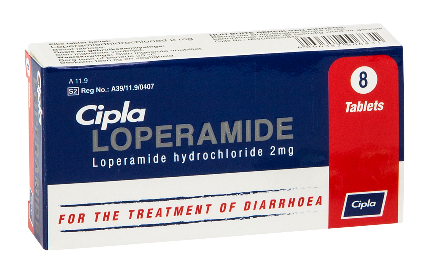 Cipla Loperamide 2mg tablets 6's