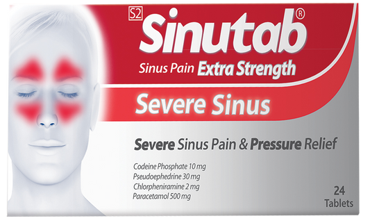 Sinutab Sinus Pain Extra Strength tablets