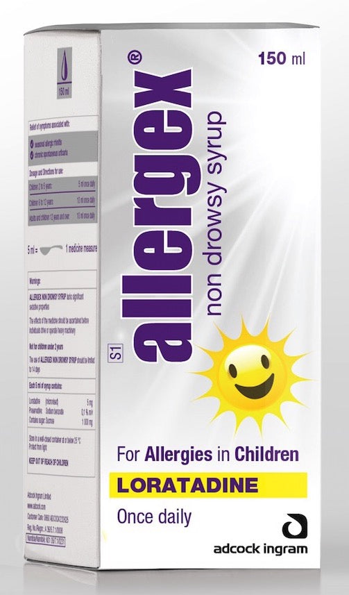 Allergex Non Drowsy Syrup