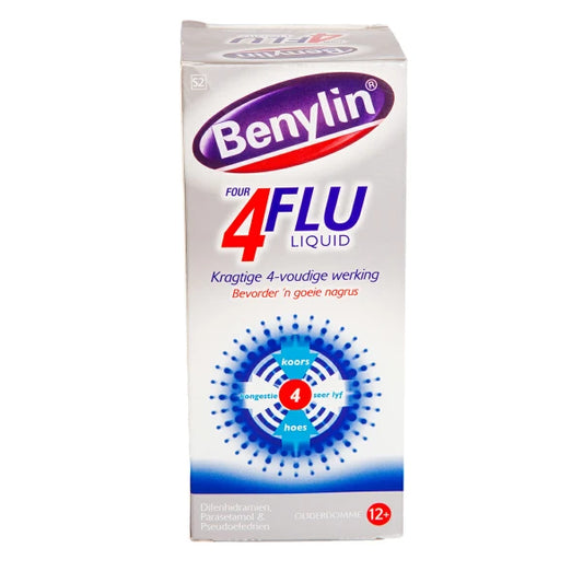 Benylin 4 flu liquid