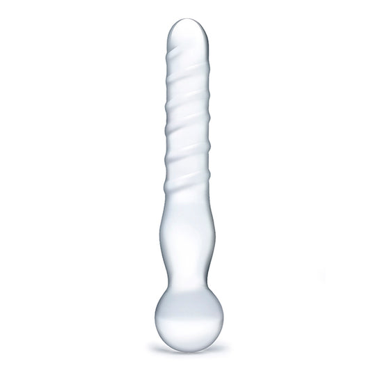 Glas – Joystick Clear Glass Dildo