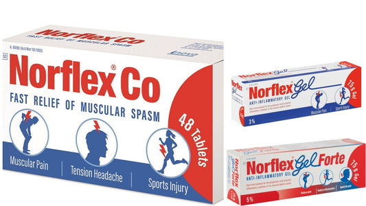 Norflex Co Tablets and Gel