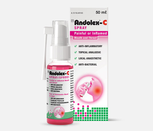 Andolex®-C Oral Spray and Rinse
