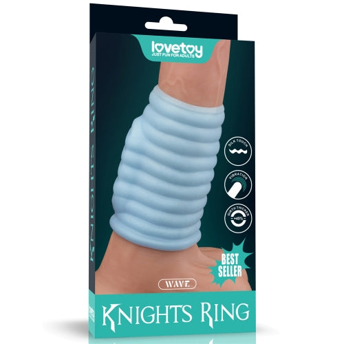 Vibrating Wave Knights Cock Ring