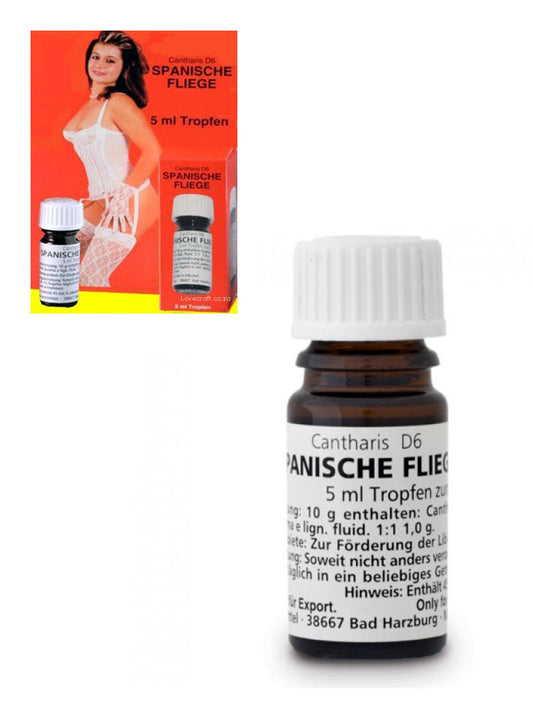 Spanish Fly Aphrodisiac Sex Drops (The Ultimate, Made in Germany)