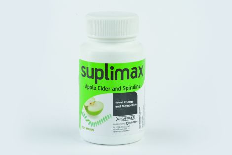 Suplimax Apple Cider and Spirulina Capsules 60's