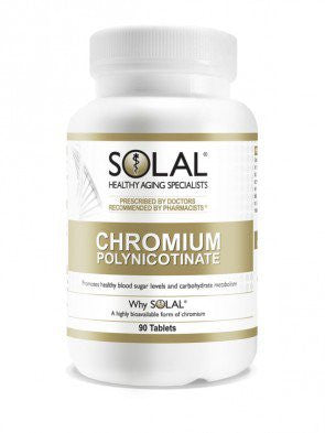 Solal Chromium Polynicotinate 90's