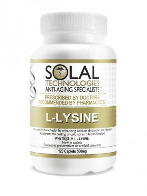Solal L-Lysine 120's