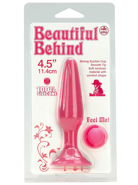 Beautiful Behind Pink 4,5 inch Butt Plug