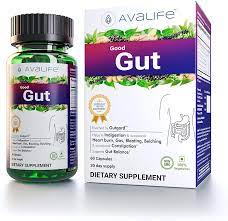 Avalife Digestive Support Supplements, Good Gut for Men & Women - Gut Health - Gluten Free, Vegan & Non-GMO - 60 Capsules