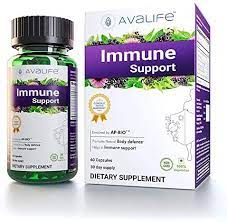 Avalife Immune Support Supplements - Daily Immunity Booster & Wellness Formula for Men & Women - Gluten Free, Vegan & Non-GMO - 60 Capsules