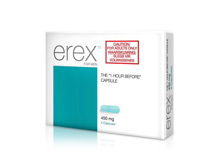 Erex 1 hour before Capsules for Him 4 Capsules