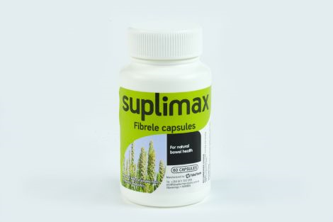 Suplimax Fibrele capsules 60's