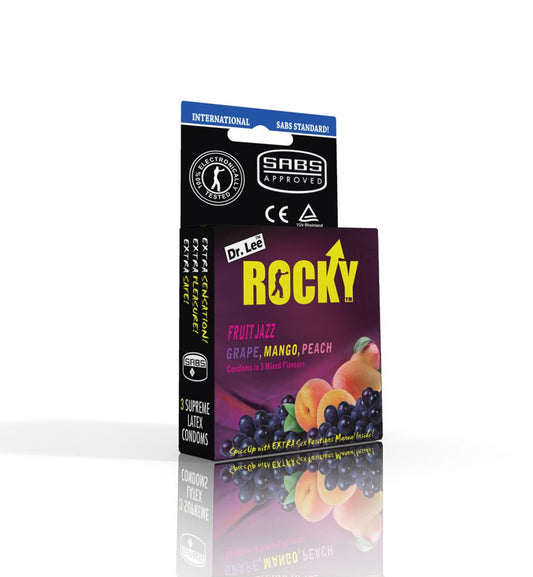 Dr. Lee Rocky Condoms Fruit Jazz