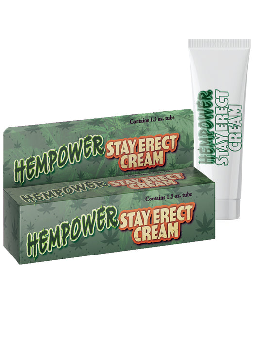 Hempower Stay Erect Cream 1.5 Oz