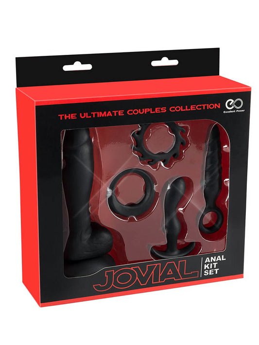 Jovial Cock Ring and Butt Plug Kit