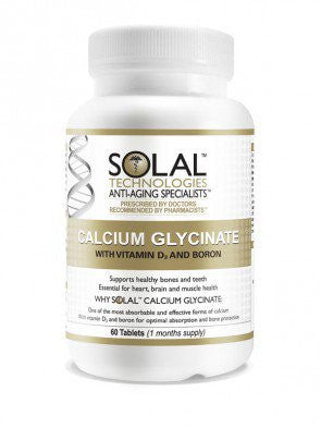 Solal Calcium Glycinate 60 Tablets