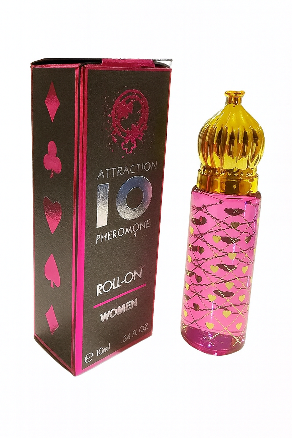 The Attraction 10 Pheromone Roll-on for Women (10ml)