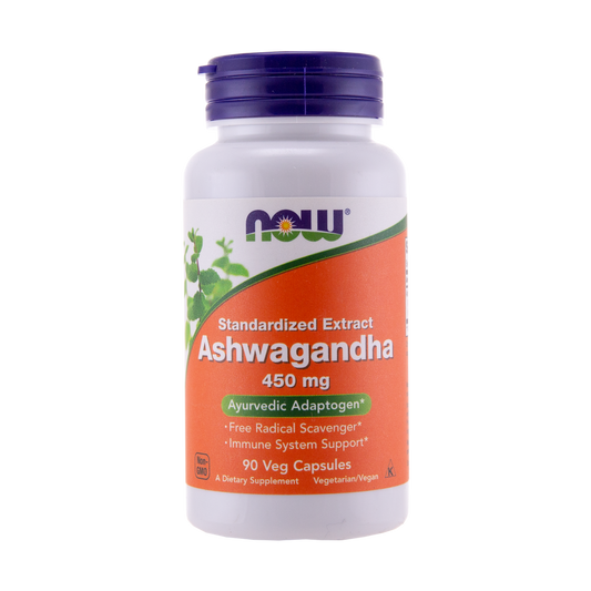 ASHWAGANDHA EXTRACT 450mg CAPS 90's NOW FOODS