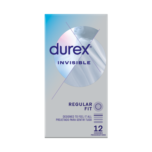 CONDOMS DUREX INVISIBLE REGULAR FIT
