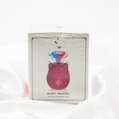Happy Meeting – Rose Shaped Mini Vibrator for Relaxation and Relief