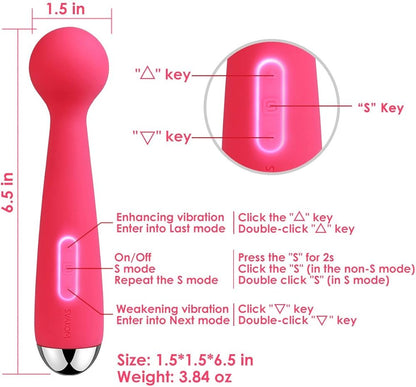 Mini Emma powerful wand vibrator