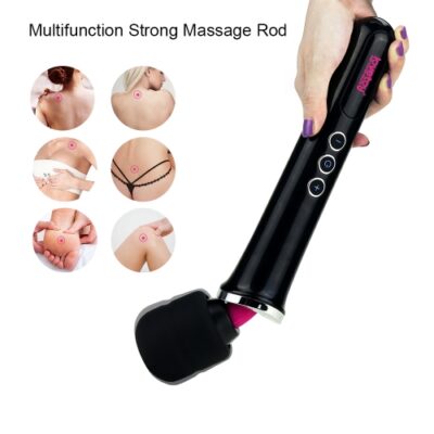 Training Master Ultra Powerful Rechargeable Body Wand Vibrator