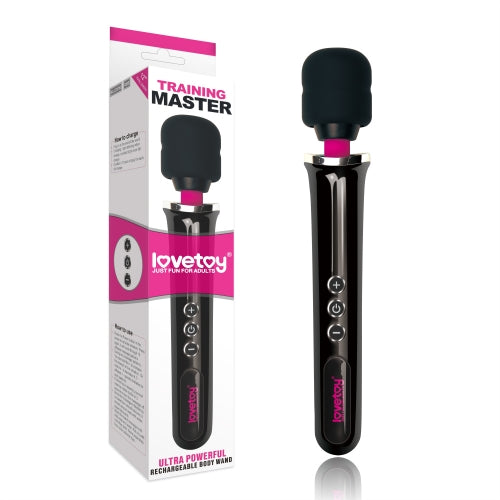 Training Master Ultra Powerful Rechargeable Body Wand Vibrator